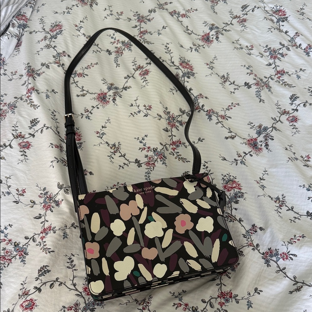 Kate Spade Multicolor Floral Crossbody Bag